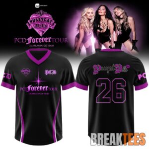 The Pussycat Dolls PCD Forever Tour Football Jersey