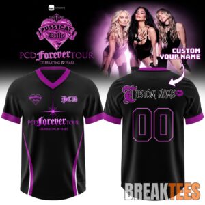 The Pussycat Dolls PCD Forever Tour Personalized Football Jersey
