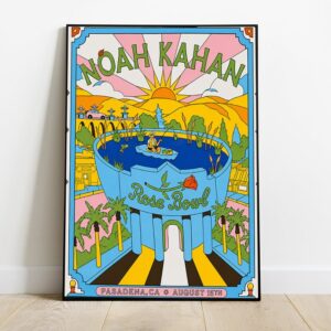 The Wanted Noah Kahan List The Great Divide Tour 2026 Poster