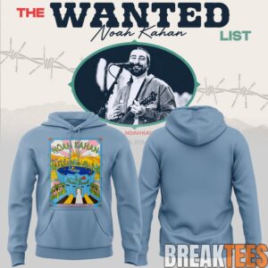 The Wanted Noah Kahan List The Great Divide Tour Hoodie