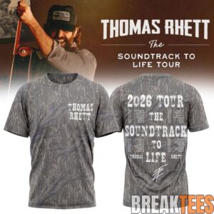 Thomas Rhett ”The Soundtrack to Life Tour” Limited Edition Signature T-Shirt 4