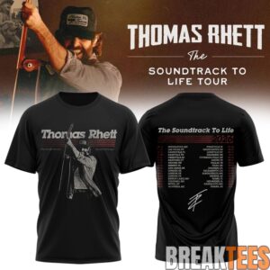 Thomas Rhett ”The Soundtrack to Life Tour” Limited Edition Signature T-Shirt 6