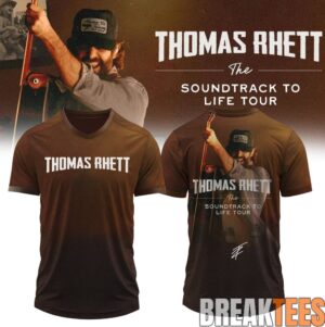Thomas Rhett ”The Soundtrack to Life Tour” Limited Edition Signature Football Jersey