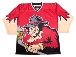 Topeka Scarecrows 2000-01 Vintage Hockey Jersey