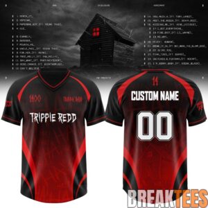 Trippie Redd Non Disclosure Agreement Football Jersey 4