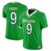 Tulane Green Wave Mardi Gras City Edition Custom Football Jersey Tulane Green Wave Mardi Gras City Edition Custom Football Jersey