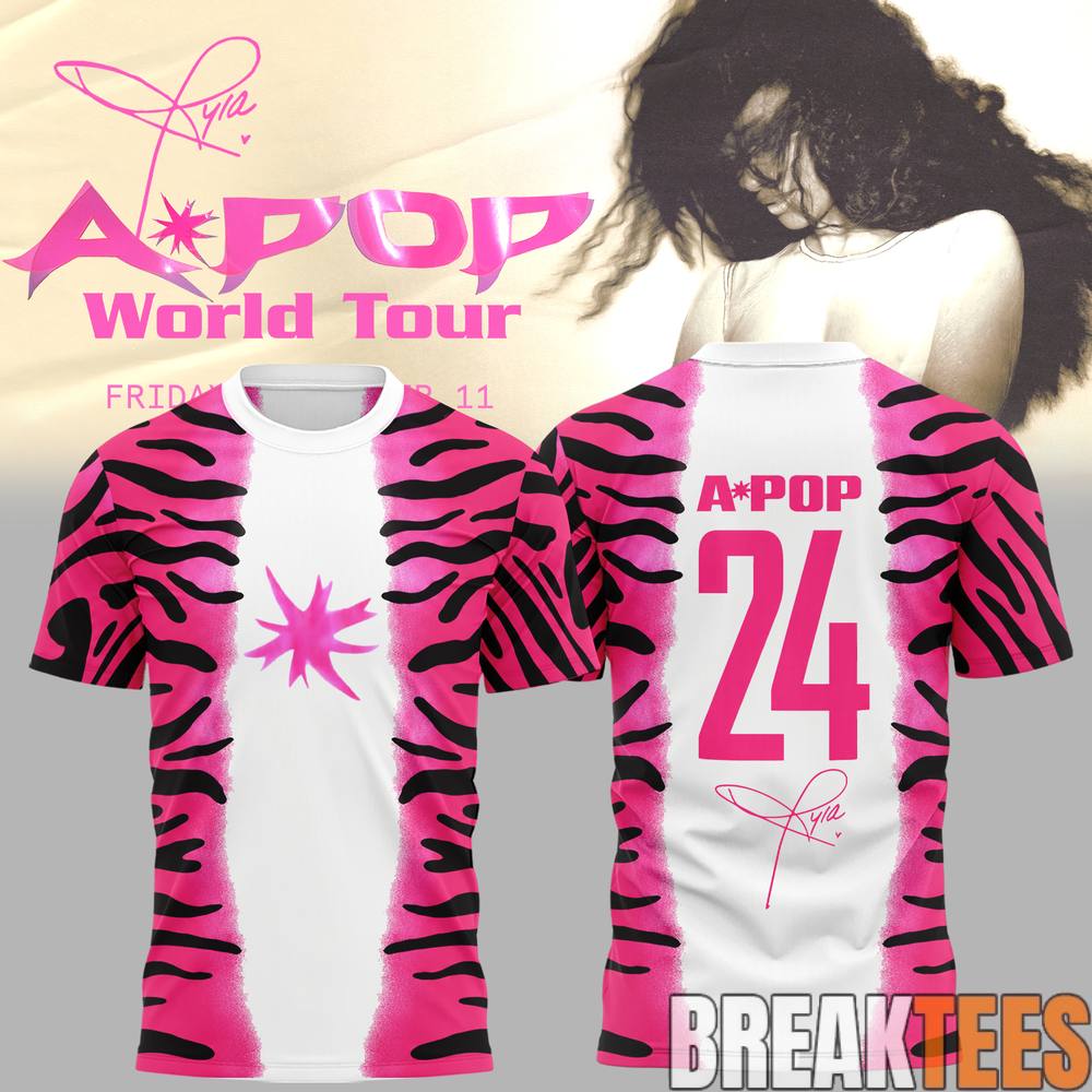 Tyla A*POP World Tour Limited Edition Shirt Tyla A*POP World Tour Limited Edition Shirt