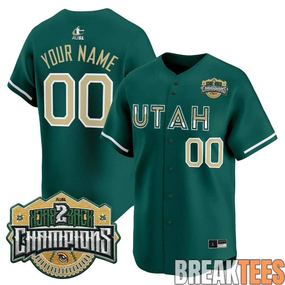 Utah Talons 2026 Back-To-Back Athletes Unlimited Softball League (AUSL) Champions Custom Jersey Utah Talons 2026 Back-To-Back Athletes Unlimited Softball League (AUSL) Champions Custom Jersey