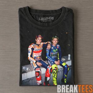 Valentino Rossi & Marc Marquez Moto GP Tee 1