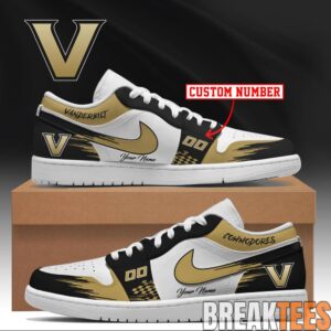 Vanderbilt Commodores Special New 2026 Custom Dunk Shoes