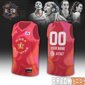 WNBA x All Star Edition Basketball Jersey Custom – Pink