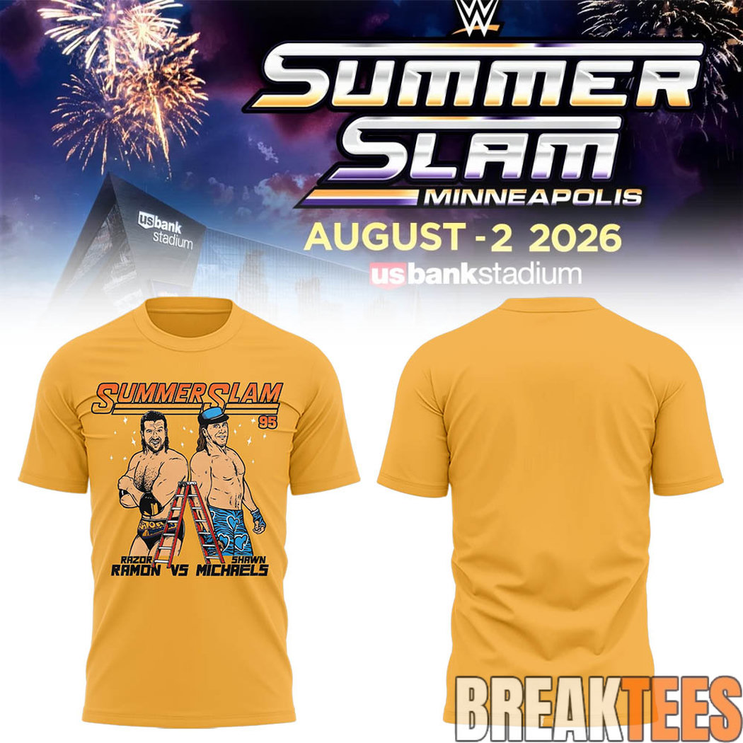 WWE Summer Slam 2026 In Minnesota Shirt WWE Summer Slam 2026 In Minnesota Shirt