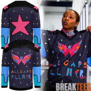 Washington Capitals ALL CAPS ALL HER 2026 Hockey Jersey