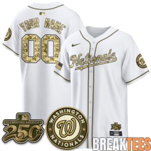 Washington Nationals Salute to Service 2026 Custom Baseball Jersey 1