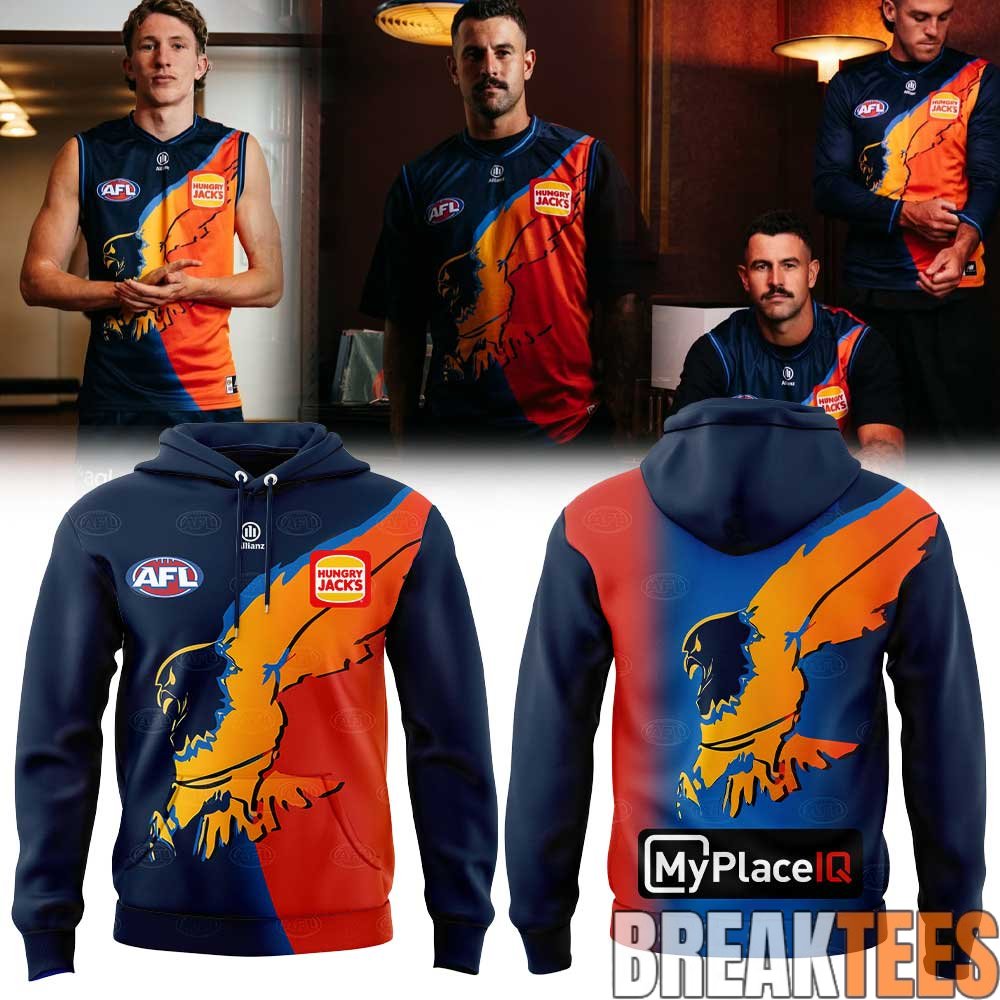 West Coast Eagles 2026 Gather Round Guernsey Hoodie West Coast Eagles 2026 Gather Round Guernsey Hoodie