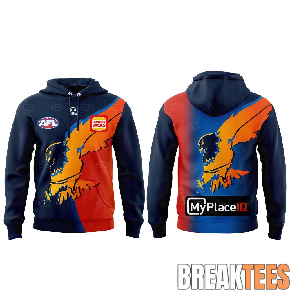 West Coast Eagles 2026 Gather Round Guernsey Hoodie West Coast Eagles 2026 Gather Round Guernsey Hoodie