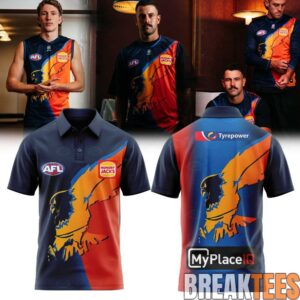 West Coast Eagles 2026 Gather Round Guernsey Polo