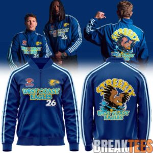 West Coast Eagles x StreetX 2026 Limited Edition Bomber Jacket