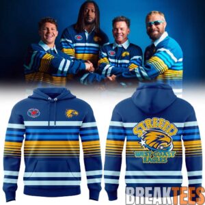 West Coast Eagles x StreetX 2026 Limited Edition Hoodie