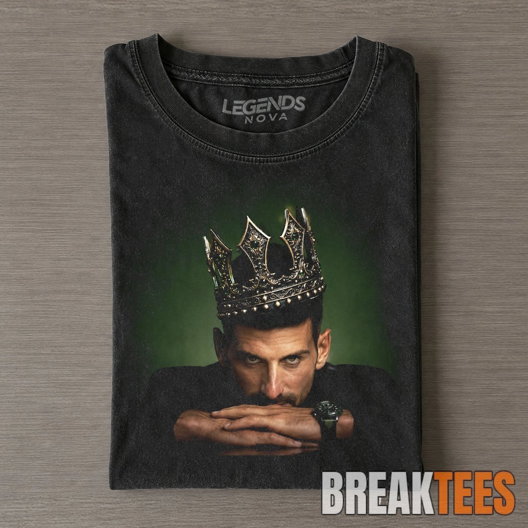 Wimbledon 2026 Singles Novak Djokovic Tennis T-Shirt Wimbledon 2026 Singles Novak Djokovic Tennis T-Shirt