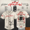 Los Angeles Dodgers x Kuromi Edition Custom Baseball Jersey