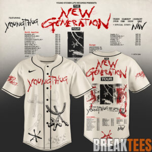 Young Thug The New Generation Tour 2026 Special Jersey