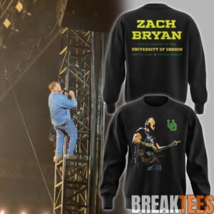Zach Bryan x Oregon Football – With Heaven On Tour 2026 Sweatshirt