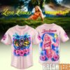 Los Angeles Dodgers x Kuromi Edition Custom Baseball Jersey
