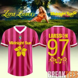 Zara Larsson – Midnight Sun AUS & NZ Tour 2026 Exclusive Football Jersey
