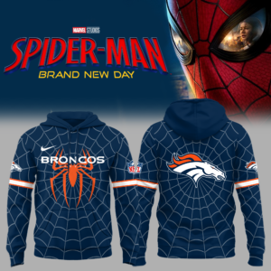 Denver Broncos x Spider-Man Special Hoodie