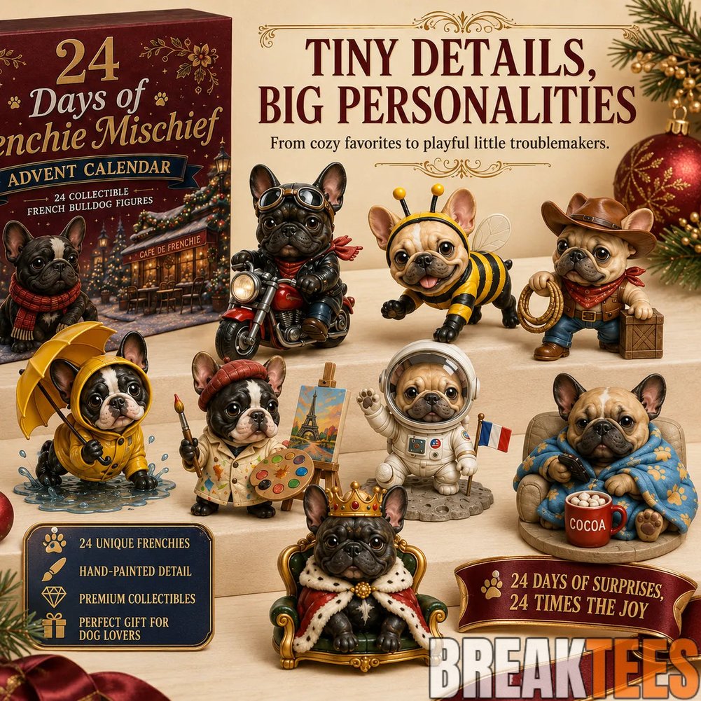 2026 French Bulldog Advent Calendar – 24 Days of Frenchie Mischief 2026 French Bulldog Advent Calendar – 24 Days of Frenchie Mischief