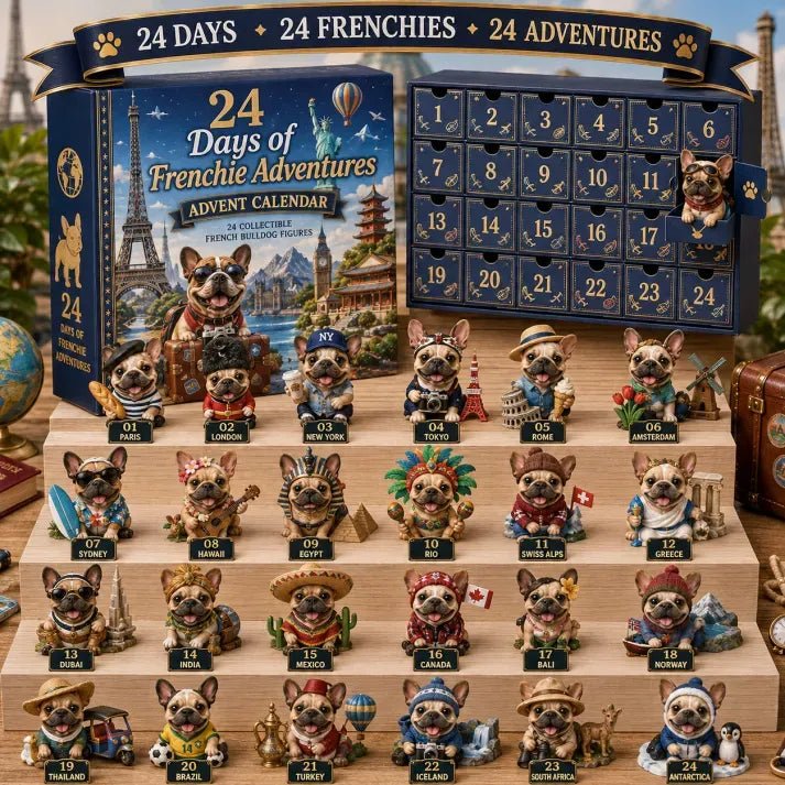 2026 French Bulldog Advent Calendar – 24 Days of Frenchie Mischief 2026 French Bulldog Advent Calendar – 24 Days of Frenchie Mischief