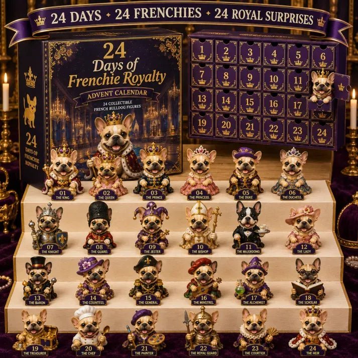 2026 French Bulldog Advent Calendar – 24 Days of Frenchie Mischief 2026 French Bulldog Advent Calendar – 24 Days of Frenchie Mischief