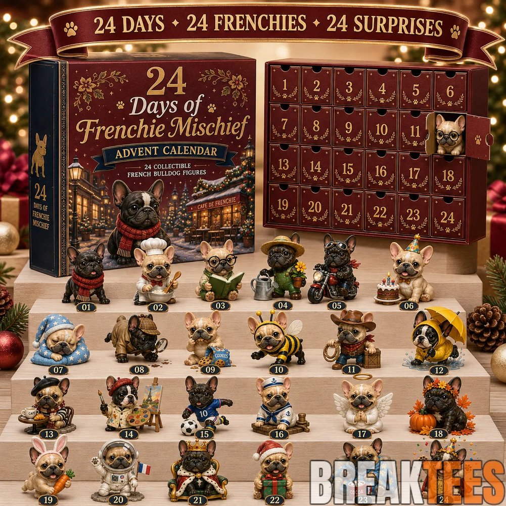 2026 French Bulldog Advent Calendar – 24 Days of Frenchie Mischief 2026 French Bulldog Advent Calendar – 24 Days of Frenchie Mischief