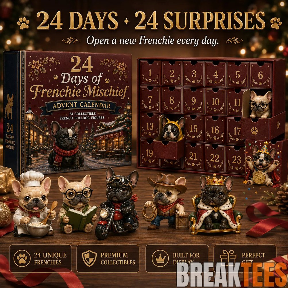 2026 French Bulldog Advent Calendar – 24 Days of Frenchie Mischief 2026 French Bulldog Advent Calendar – 24 Days of Frenchie Mischief