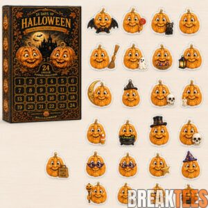 24-Day Pumpkin Halloween Countdown Advent Calendar 2026