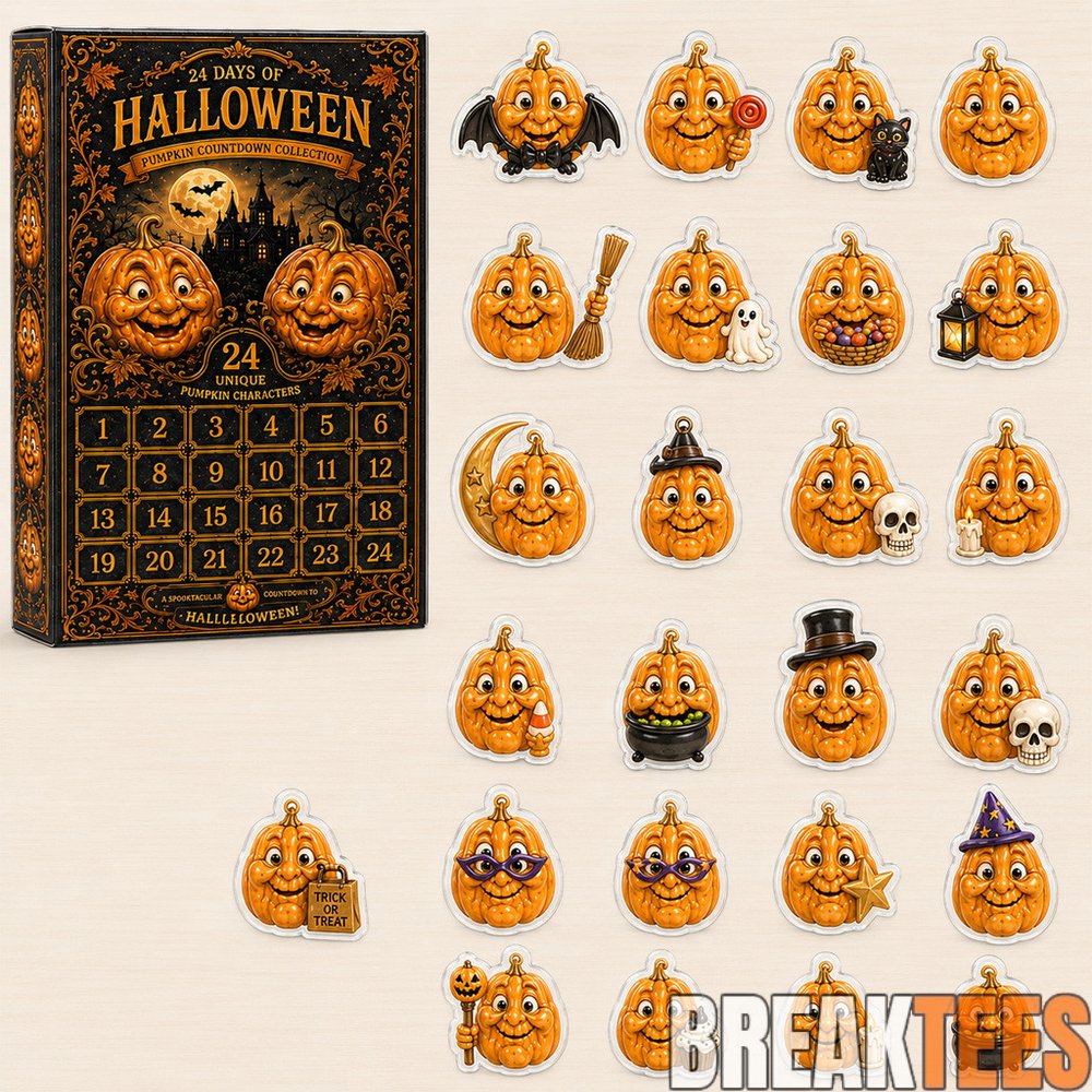 24-Day Pumpkin Halloween Countdown Advent Calendar 2026 24-Day Pumpkin Halloween Countdown Advent Calendar 2026