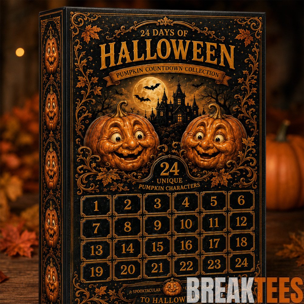 24-Day Pumpkin Halloween Countdown Advent Calendar 2026 24-Day Pumpkin Halloween Countdown Advent Calendar 2026