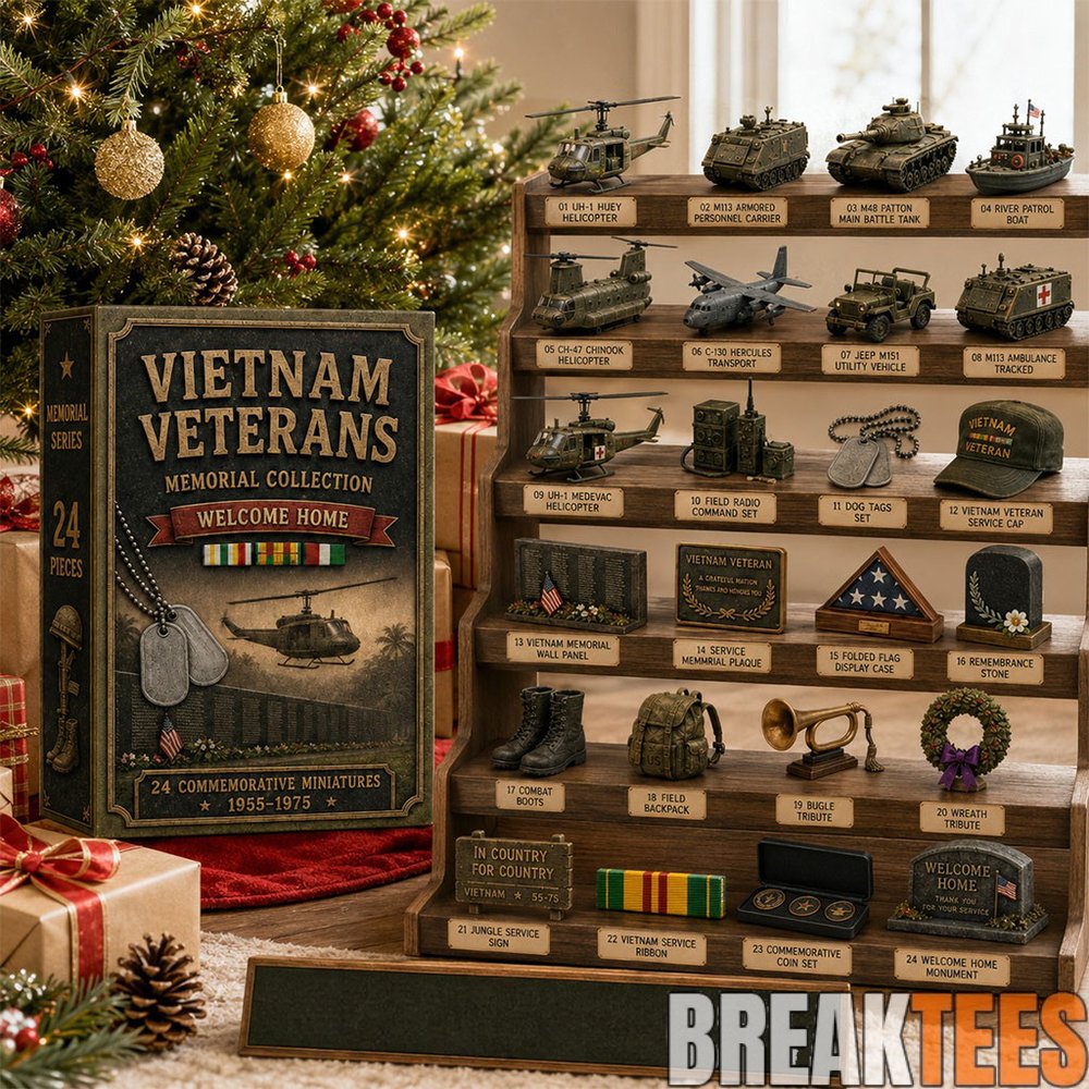 24-Day Vietnam Veterans Memorial Collection Advent Calendar Collector’s Edition 2026 Christmas Countdown Veteran Gift 24-Day Vietnam Veterans Memorial Collection Advent Calendar Collector’s Edition 2026 Christmas Countdown Veteran Gift