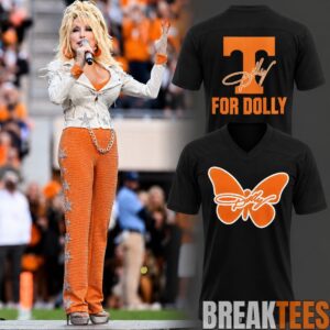 A Tribute to Dolly Parton off Tennessee Volunteers Exclusive Football Jersey 1