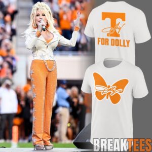 A Tribute to Dolly Parton off Tennessee Volunteers For Dolly Exclusive T-Shirt