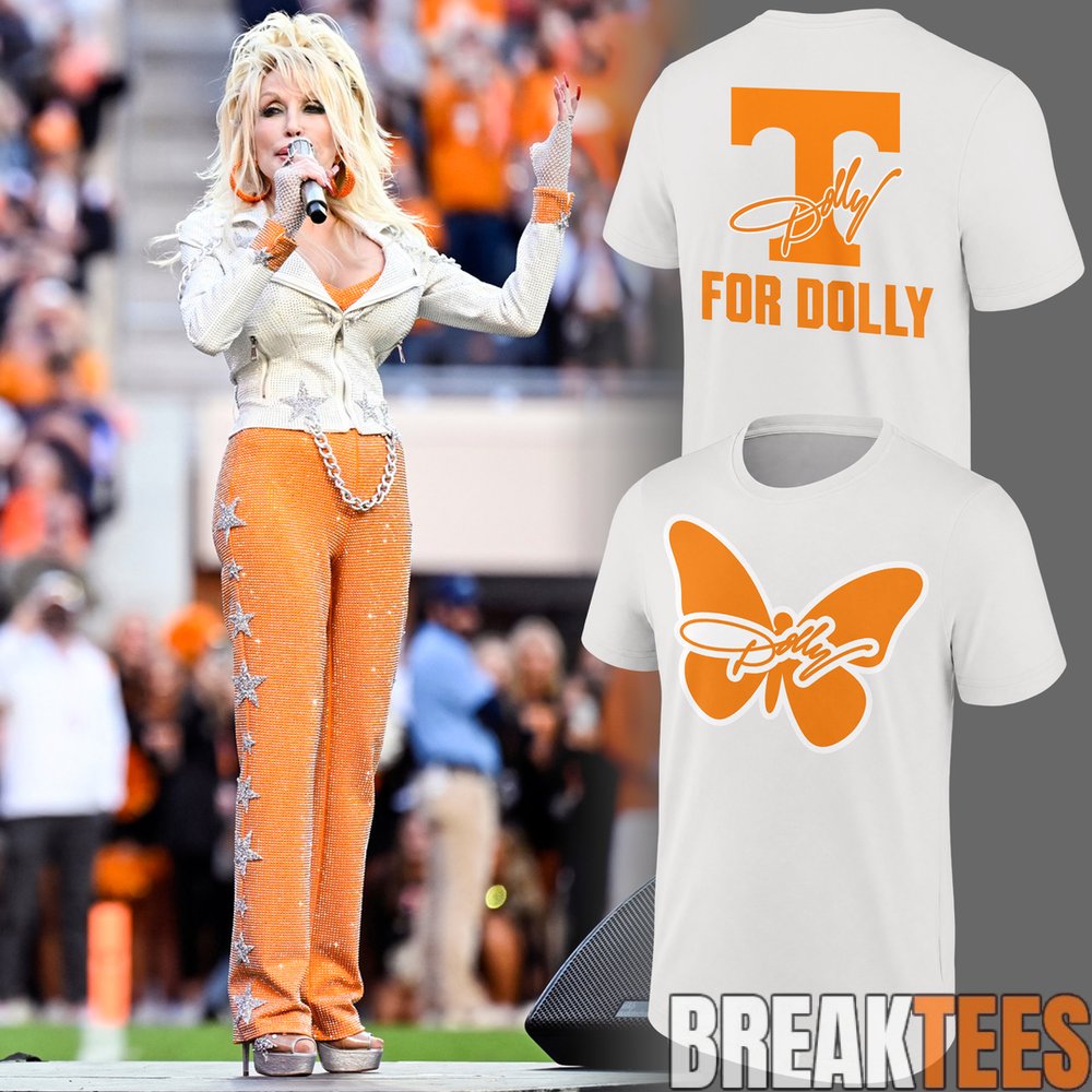 A Tribute to Dolly Parton off Tennessee Volunteers For Dolly Exclusive T-Shirt A Tribute to Dolly Parton off Tennessee Volunteers For Dolly Exclusive T-Shirt