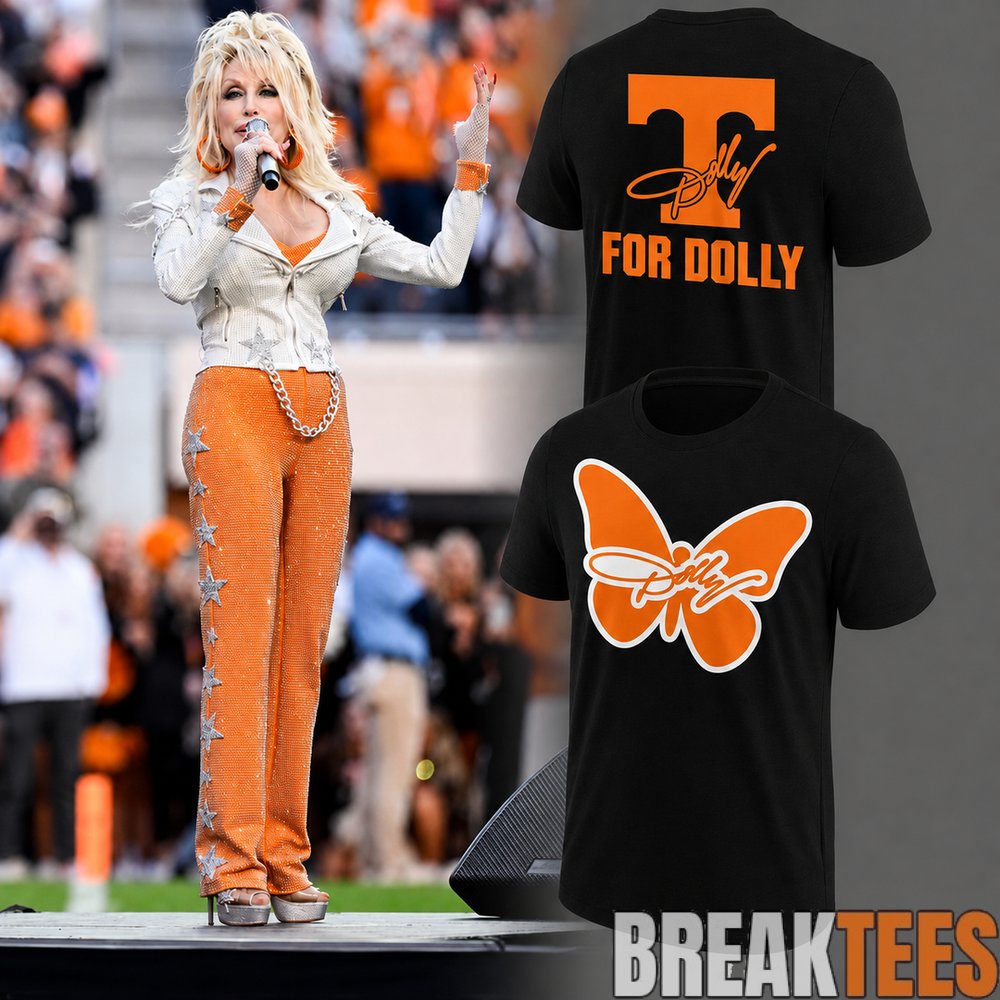 A Tribute to Dolly Parton off Tennessee Volunteers For Dolly Exclusive T-Shirt A Tribute to Dolly Parton off Tennessee Volunteers For Dolly Exclusive T-Shirt
