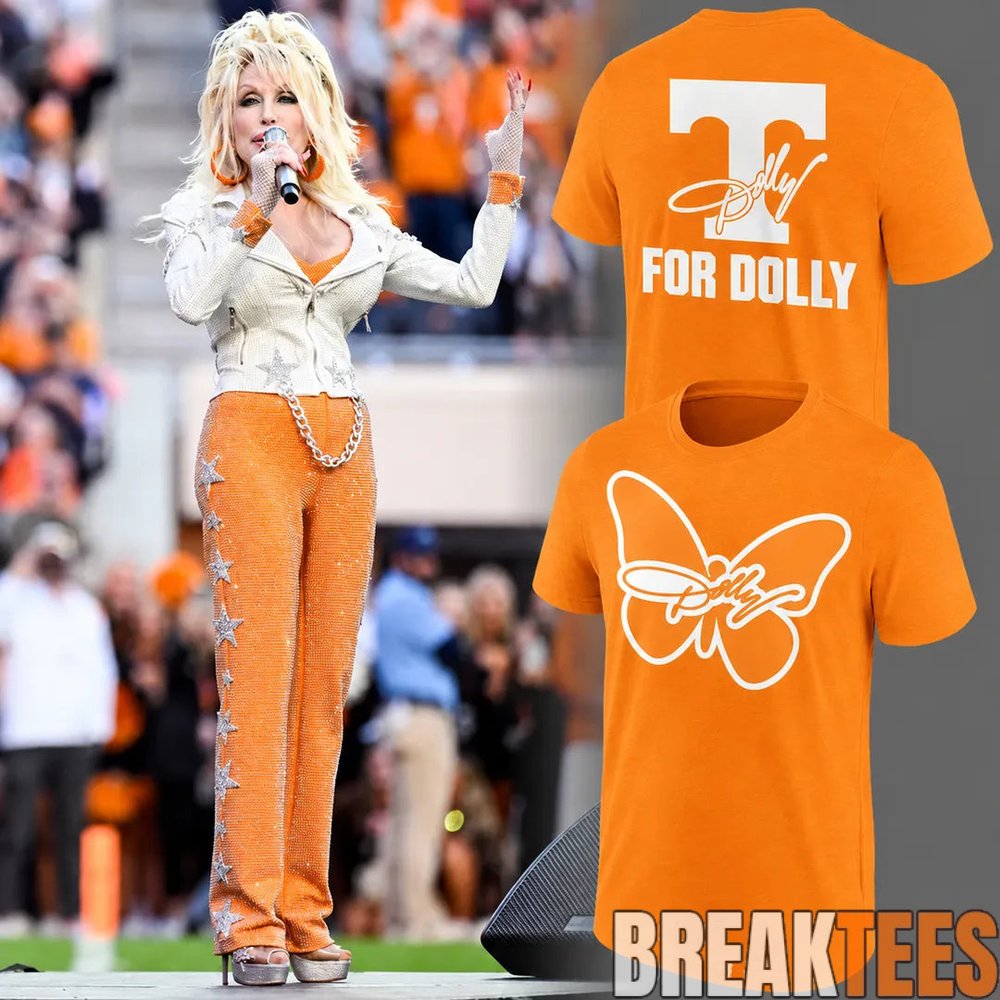 A Tribute to Dolly Parton off Tennessee Volunteers For Dolly Exclusive T-Shirt A Tribute to Dolly Parton off Tennessee Volunteers For Dolly Exclusive T-Shirt
