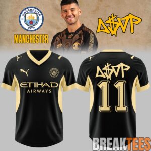 A$AP Rocky x Manchester City Exclusive Football Jersey 2