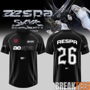 AESPA – SYNK COMPLæXITY Live Tour Football Jersey