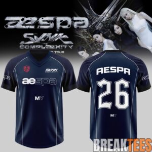 AESPA - SYNK COMPLæXITY Live Tour Football Jersey 1