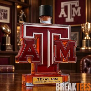 Aggie Block T Legacy Display Whiskey Decanter 2
