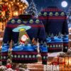 Chicago Bears Winter Wonderland Mascot Helmet Ugly Sweater 2026