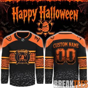 Anaheim Ducks x Halloween Day ’26 Custom Hockey Jersey